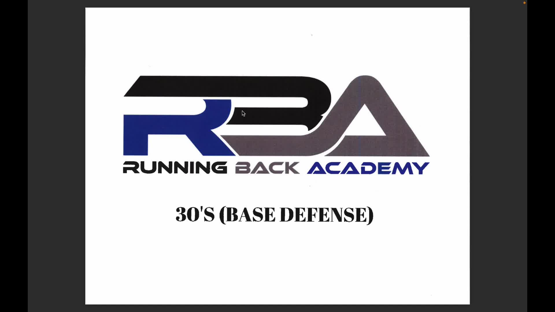 Explore Online Training Programs | The Running Back Academy